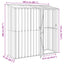 Haveskure Antracit 203,5 x 73 x 200 cm Metal