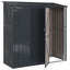 Haveskure Antracit 203 x 85,5 x 200 cm Metal