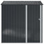 Haveskure Antracit 203 x 85,5 x 200 cm Metal