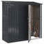 Haveskure Antracit 203 x 85,5 x 200 cm Metal
