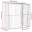 Haveskure Antracit 203 x 85,5 x 200 cm Metal