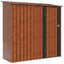 Haveskure Brun 203 x 85,5 x 200 cm Metal