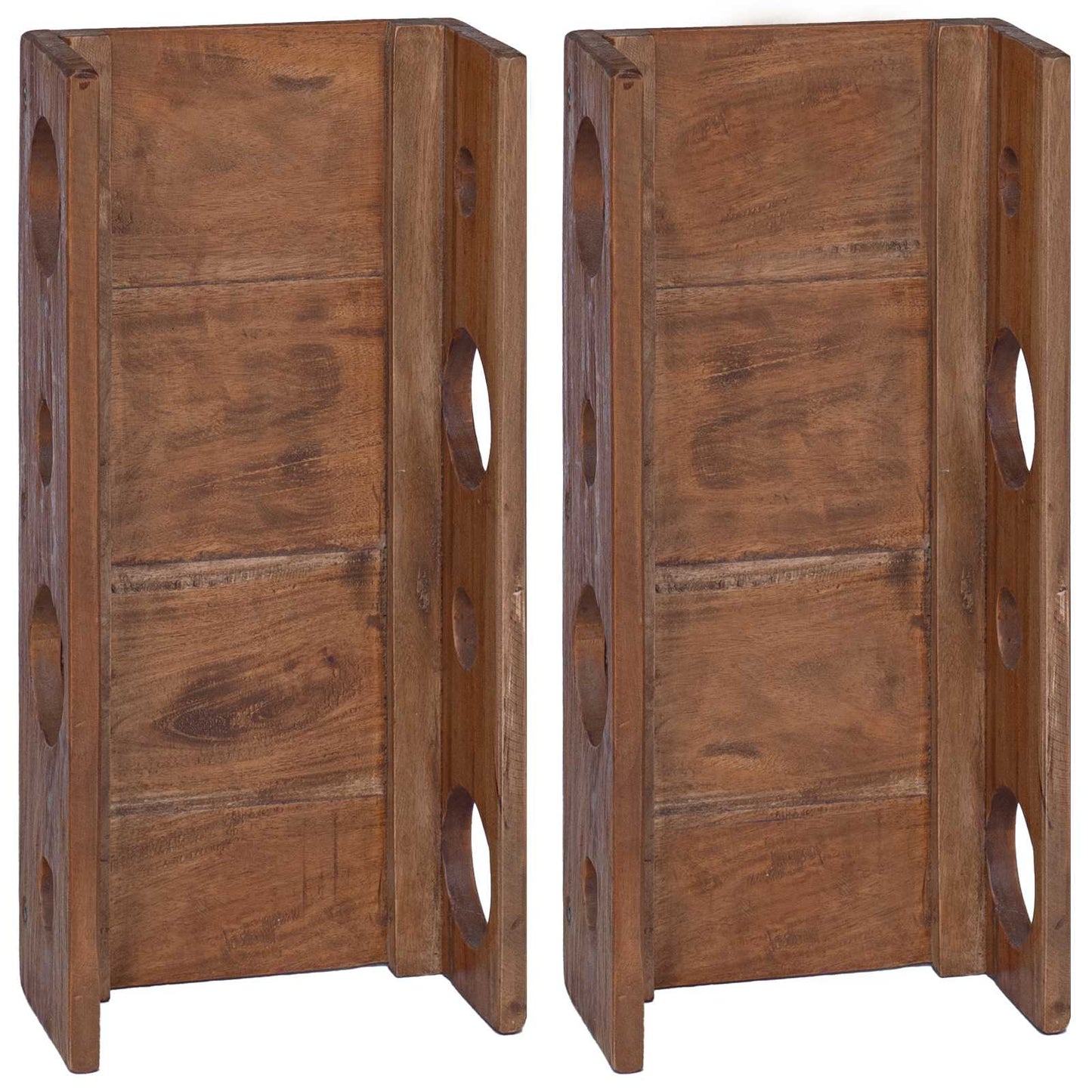 Hylde Brun 24 x 13 x 54 cm Massiv Mahogni