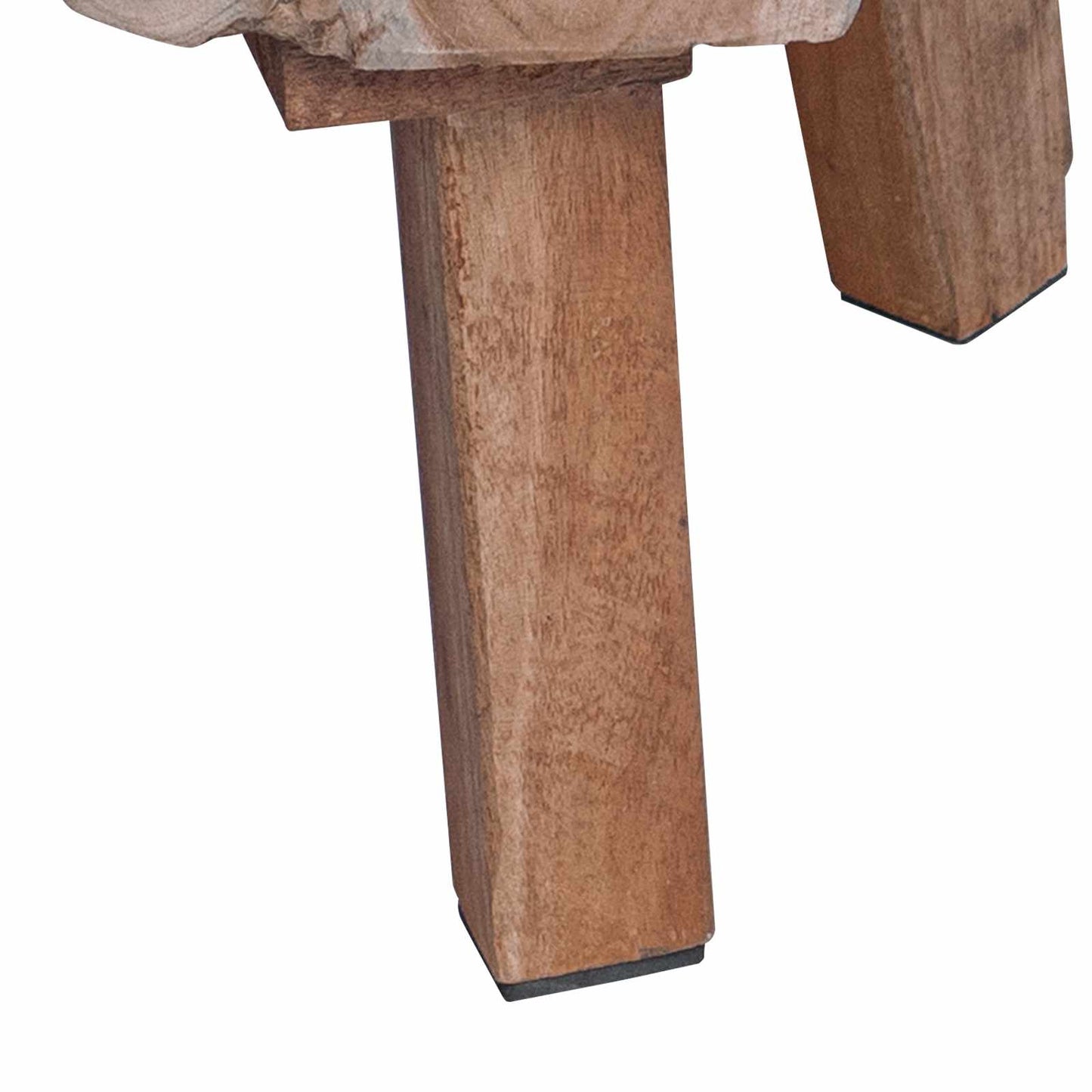 Sengebord Brun 40 x 40 x 25 cm Solid genbrugs træ