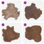 Sengebord Brun 40 x 40 x 25 cm Solid genbrugs træ