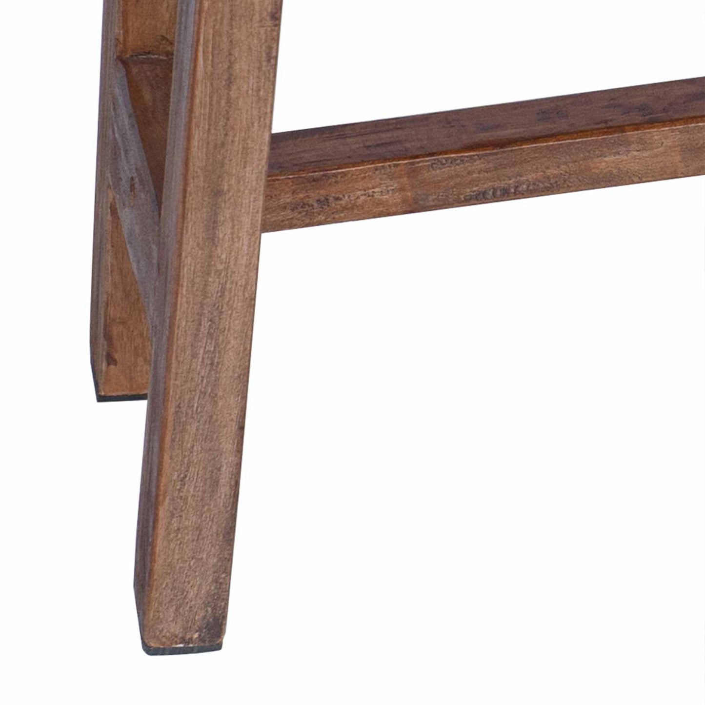 Bord med skuffe Brun 110 x 30 x 79 cm Massiv Mahogni