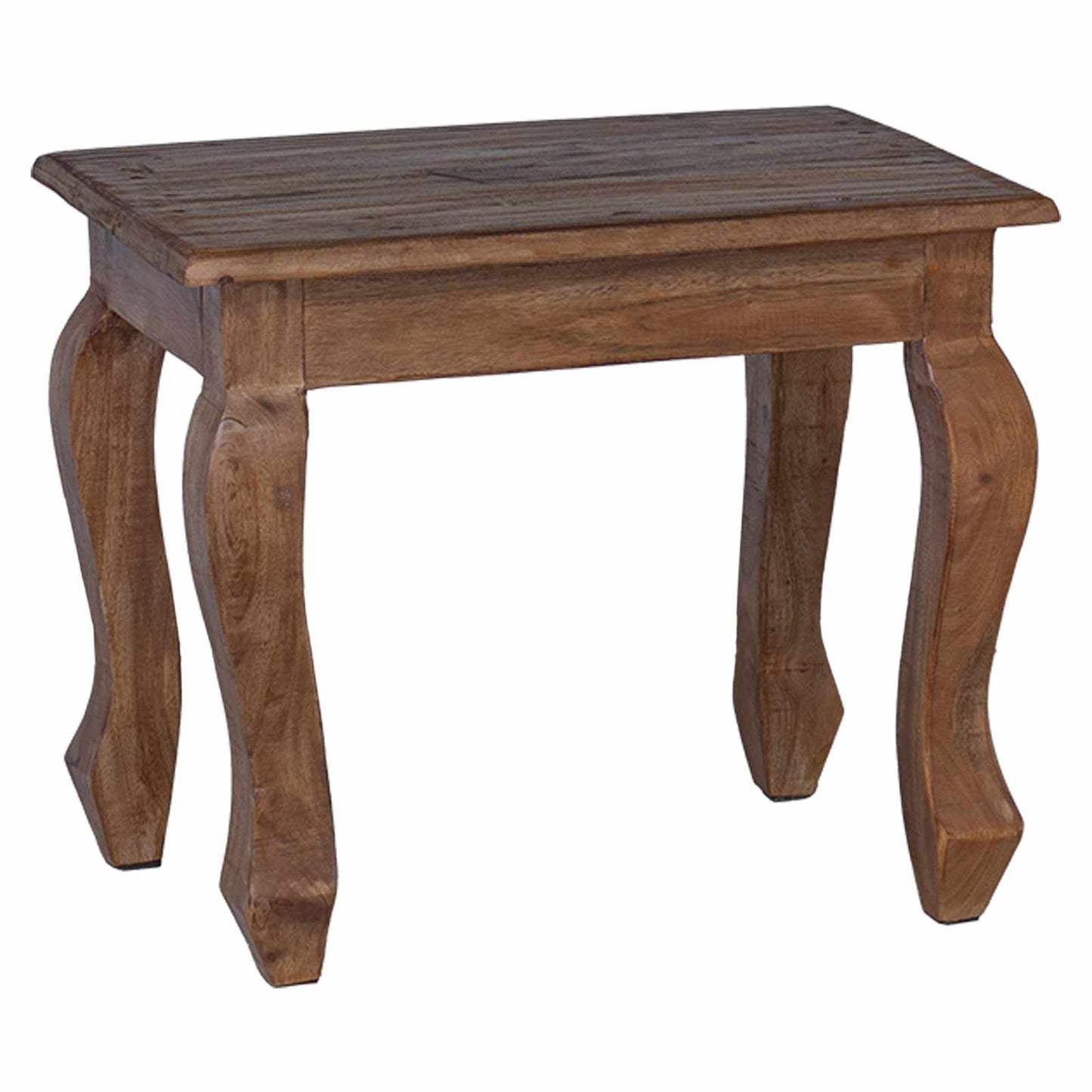 Nesting Bord 3 pcs Brun Massivt mahognitræ