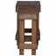 Planteholder 2 pcs Brun 70 x 11 x 27 cm Mahogni Træ