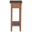 Planteholder med skuffe Brun 34 x 25 x 52 cm Mahogni Træ