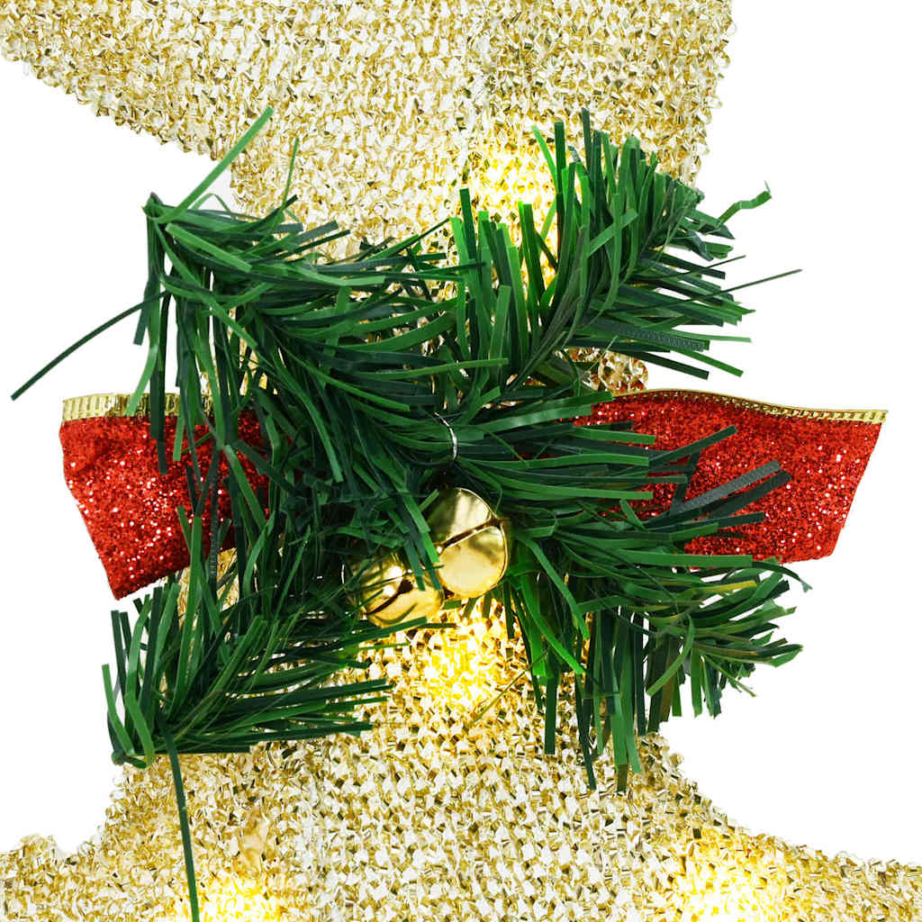 LED Rensdyr 5 pcs Guld Stof