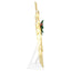LED Rensdyr 6 pcs Guld Stof