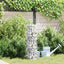 Gabion Vandhane Sølv 25 x 25 x 100 cm Rustfrit stål