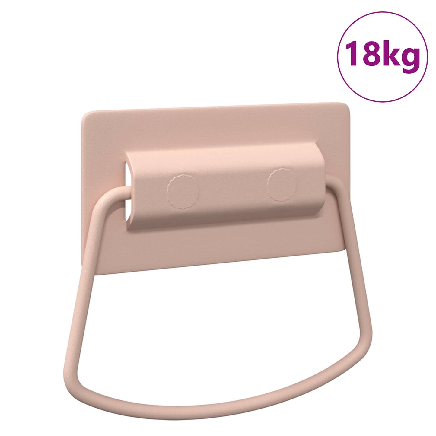 Skab Håndtag Lyserød 85 x 45 mm Metal