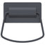 Skab Håndtag Antracit 85 x 45 mm Metal
