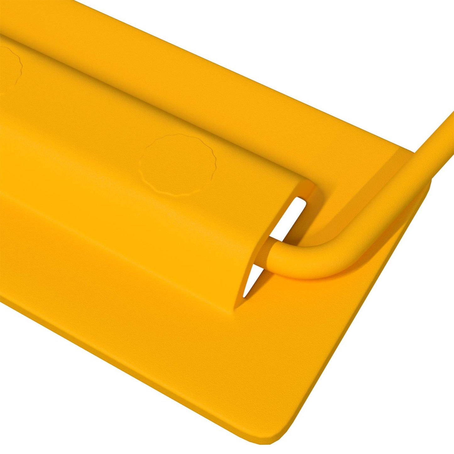 Skab Håndtag 12 pcs Sennepsgul 85 x 45 mm Metal