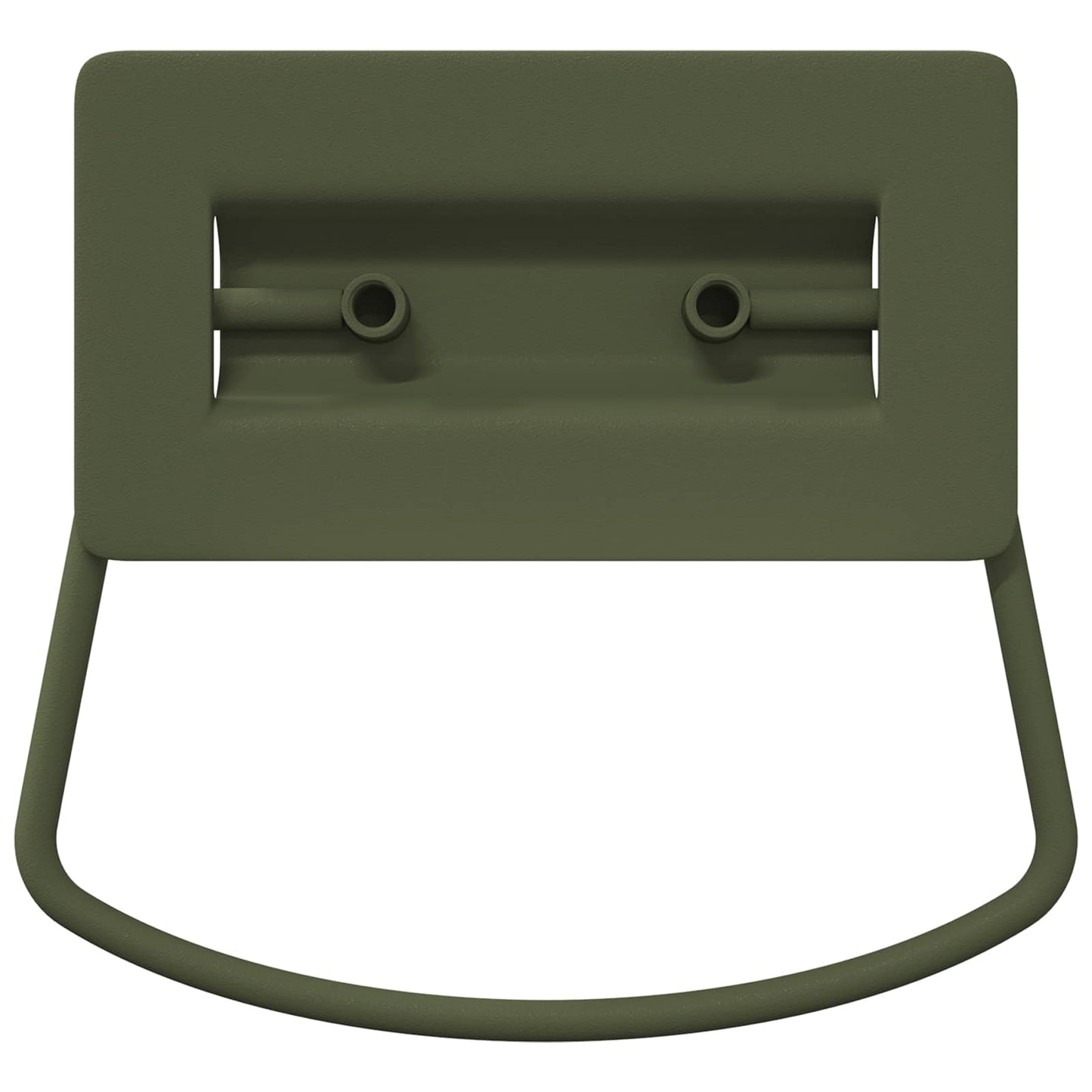 Skab Håndtag 2 pcs Oliven grøn 85 x 45 mm Metal