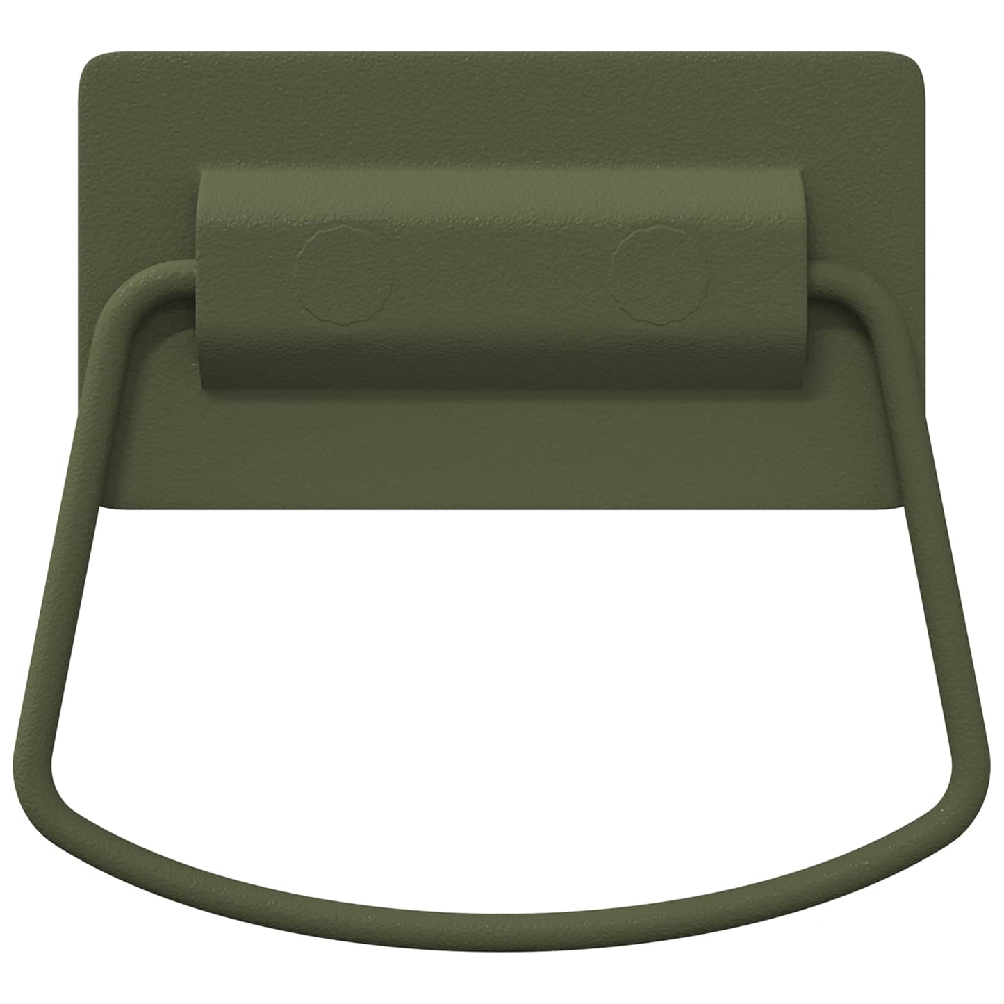 Skab Håndtag 12 pcs Oliven grøn 85 x 45 mm Metal