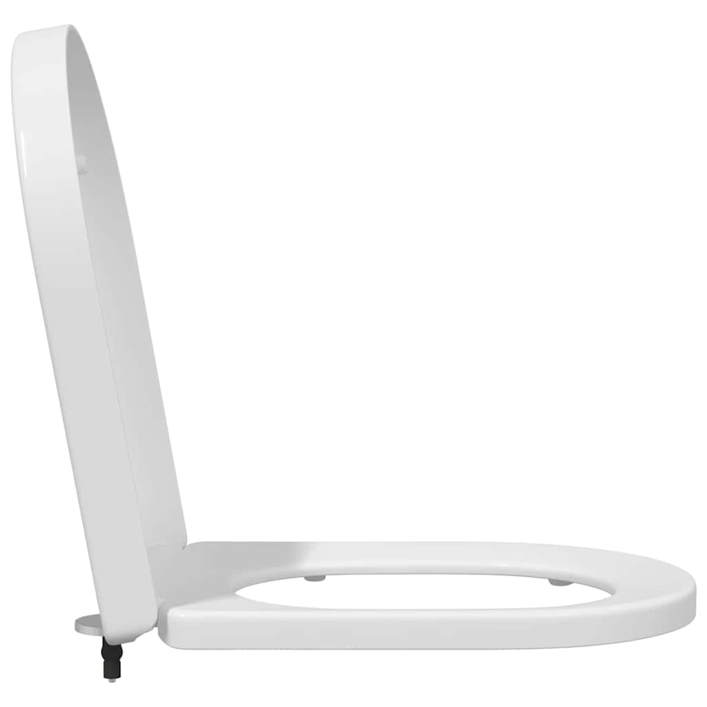 Toilet sæde Indstillelig Hvid 48 x 36,5 x 4,5 cm Polypropylen