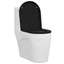 Toilet sæde Indstillelig Sort 48 x 36,5 x 4,5 cm Polypropylen