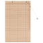 Persienner Eg Look 80 x 130 cm 35 mm Massivt Paulownia Træ