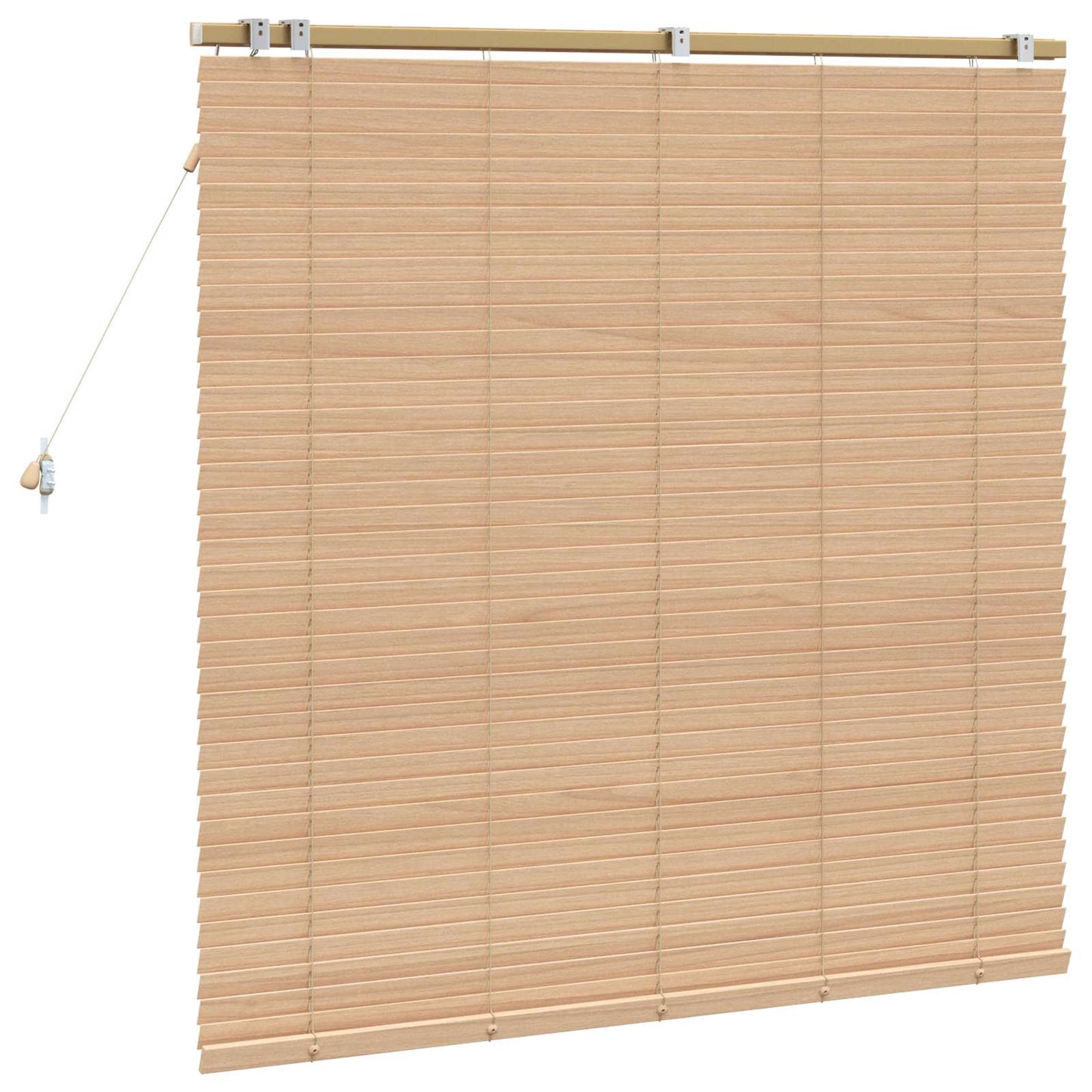 Persienner Eg Look 125 x 130 cm 35 mm Massivt Paulownia Træ