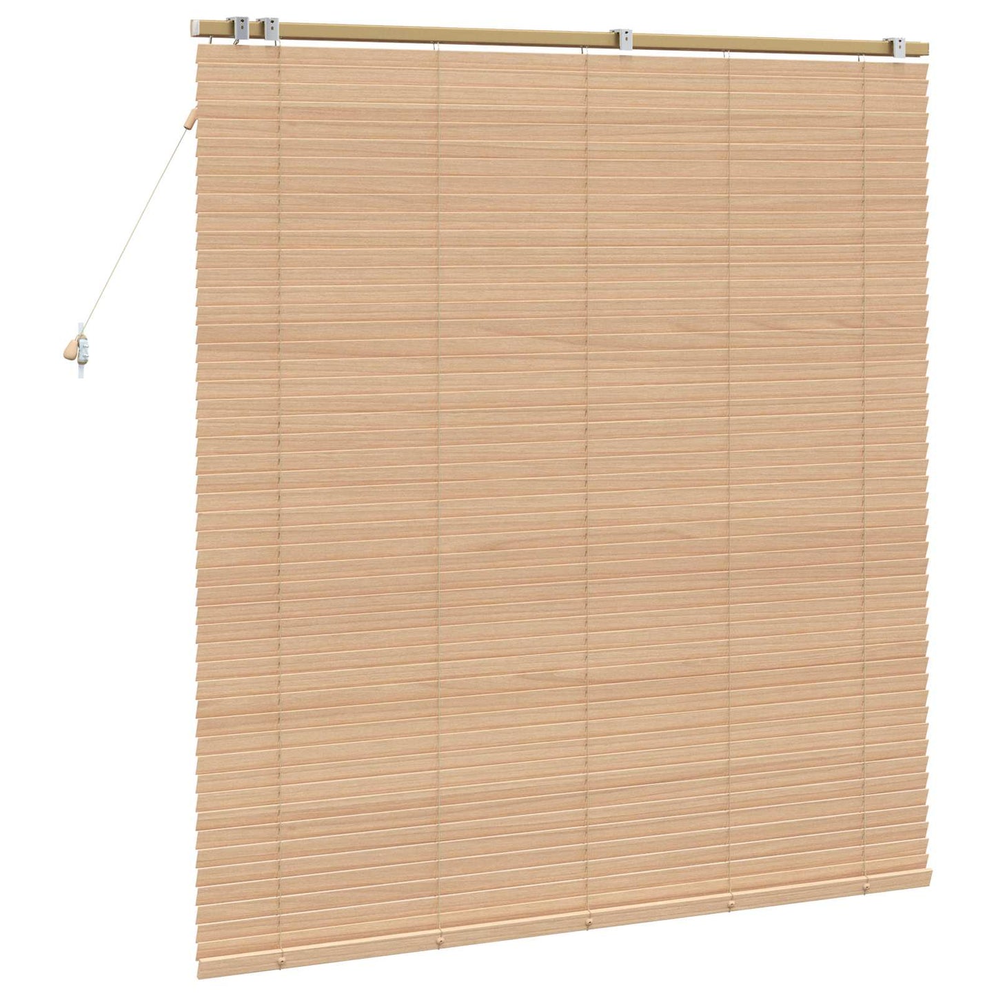 Persienner Eg Look 150 x 160 cm 35 mm Massivt Paulownia Træ