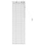 Persienner Hvid 45 x 130 cm 35 mm Massivt Paulownia Træ