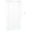 Persienner Hvid 80 x 130 cm 35 mm Massivt Paulownia Træ