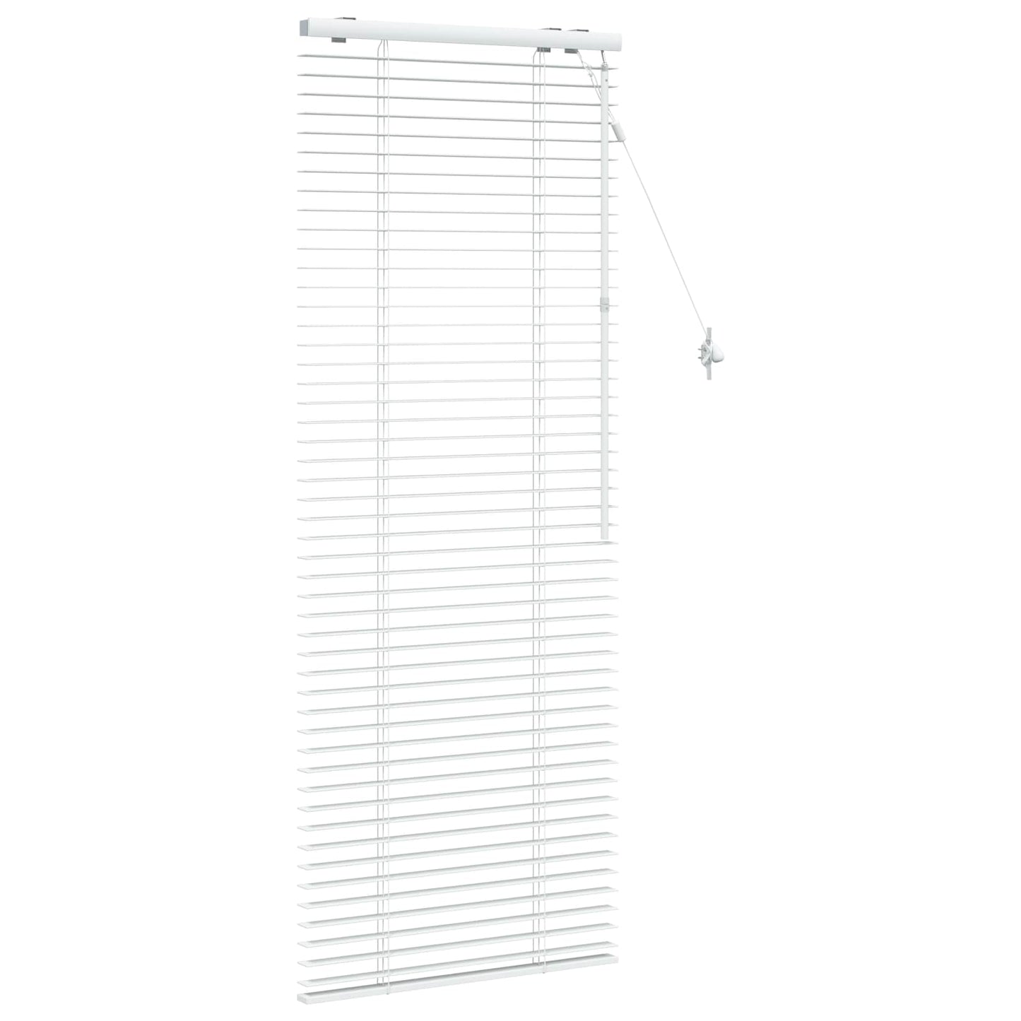 Persienner Hvid 60 x 160 cm 35 mm Massivt Paulownia Træ