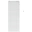 Persienner Hvid 60 x 160 cm 35 mm Massivt Paulownia Træ