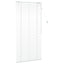Persienner Hvid 80 x 160 cm 35 mm Massivt Paulownia Træ