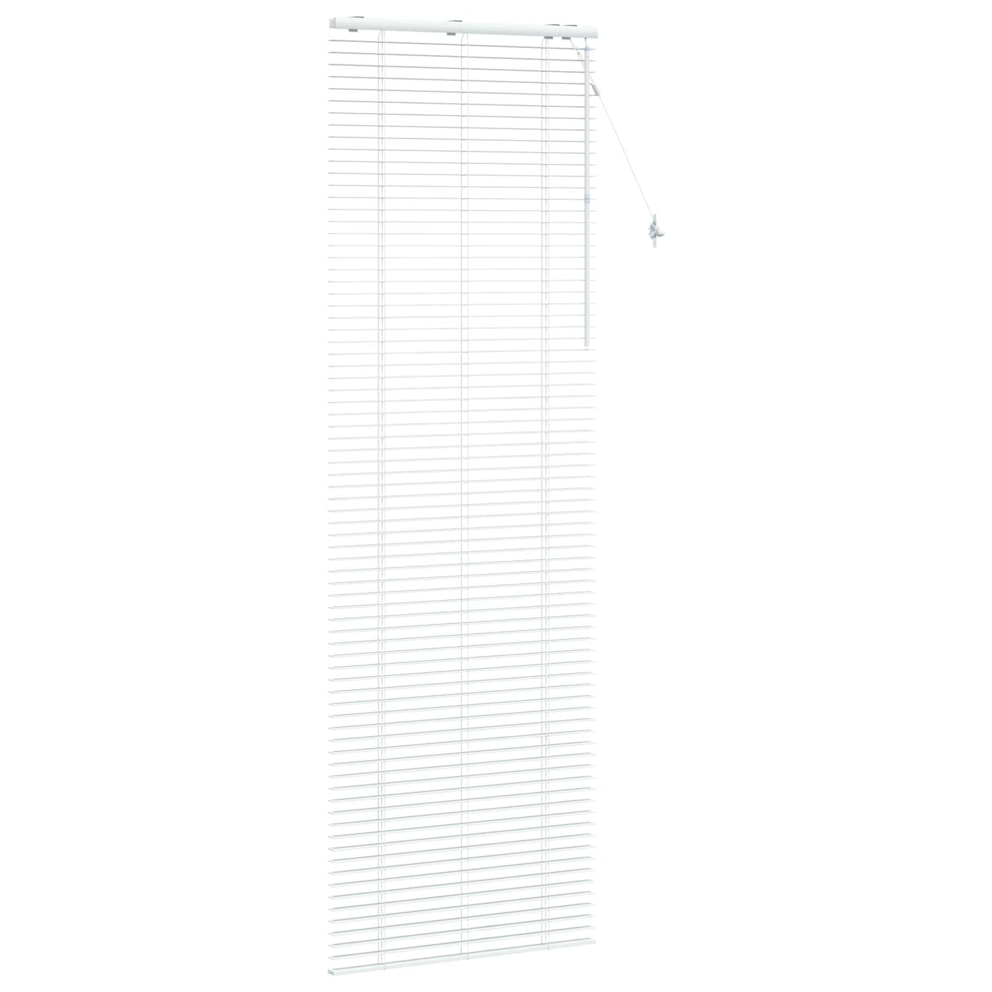 Persienner Hvid 75 x 250 cm 35 mm Massivt Paulownia Træ