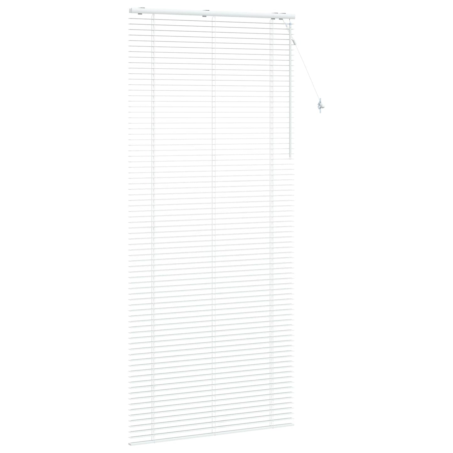 Persienner Hvid 110 x 250 cm 35 mm Massivt Paulownia Træ