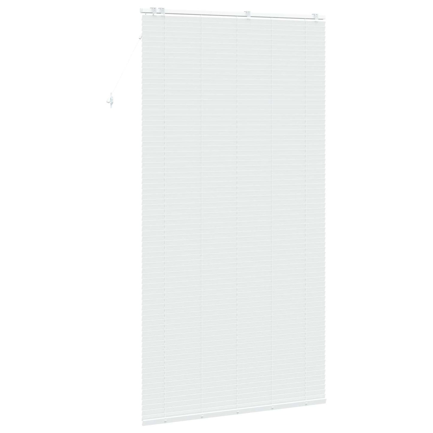 Persienner Hvid 130 x 250 cm 35 mm Massivt Paulownia Træ