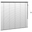 Persienner Sort 150 x 130 cm 35 mm Massivt Paulownia Træ