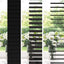 Persienner Sort 50 x 250 cm 35 mm Massivt Paulownia Træ
