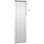 Persienner Sort 70 x 250 cm 35 mm Massivt Paulownia Træ