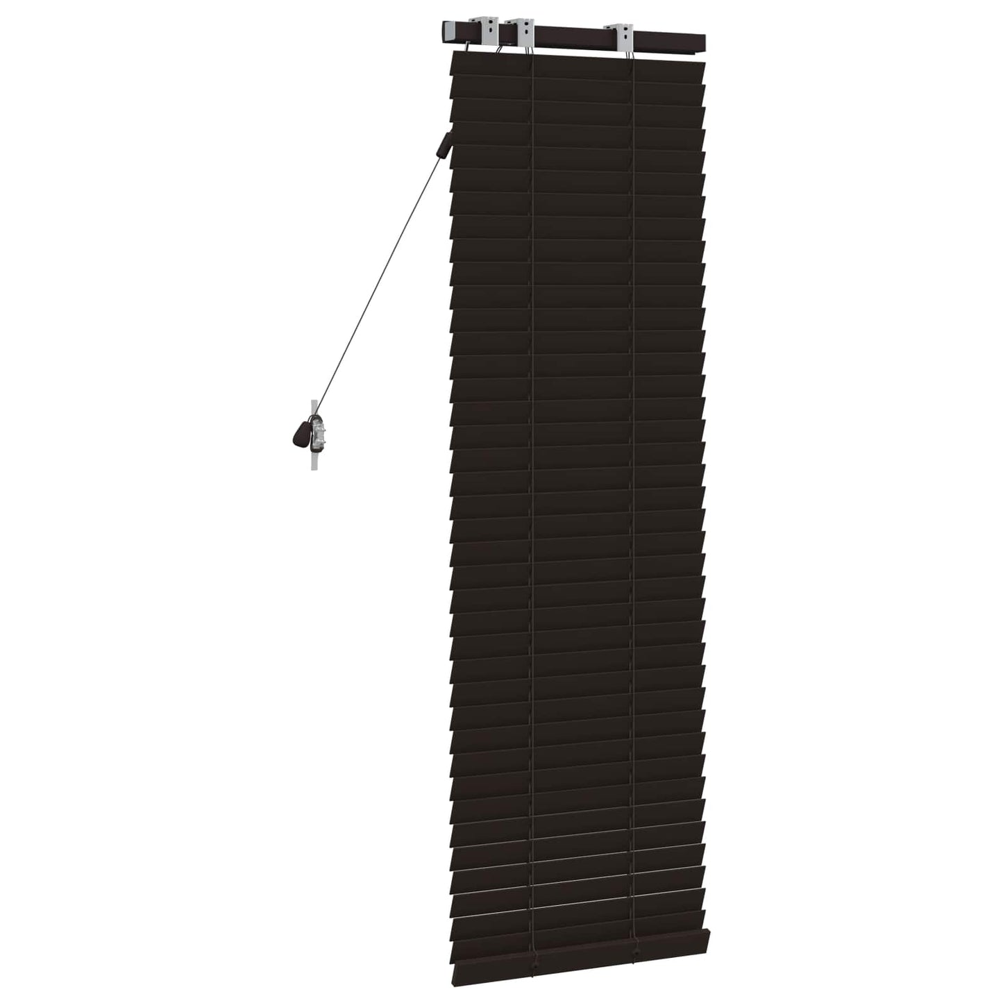 Persienner Mørk Brun 40 x 130 cm 35 mm Massivt Paulownia Træ
