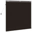 Persienner Mørk Brun 135 x 130 cm 35 mm Massivt Paulownia Træ