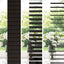 Persienner Mørk Brun 45 x 160 cm 35 mm Massivt Paulownia Træ