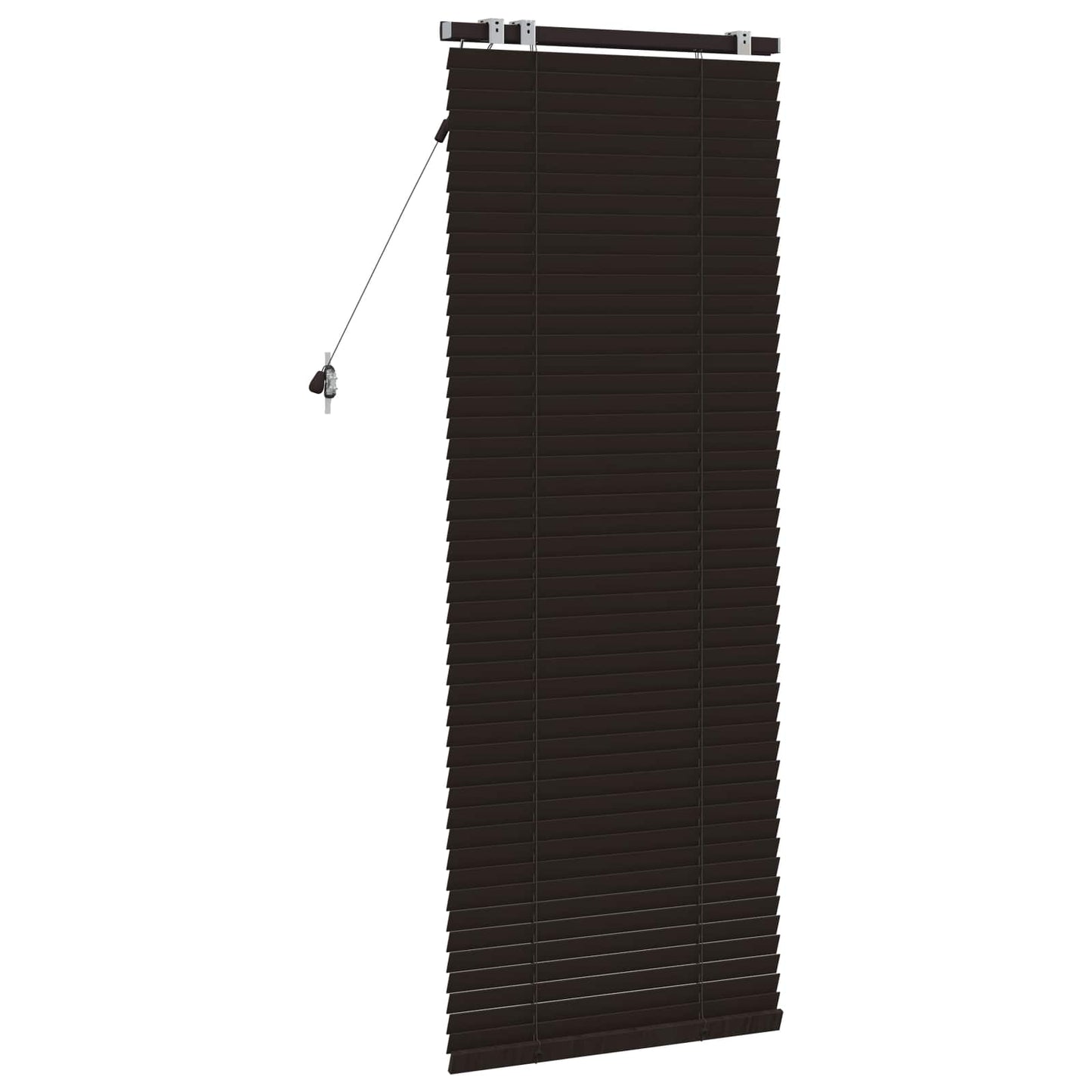 Persienner Mørk Brun 60 x 160 cm 35 mm Massivt Paulownia Træ