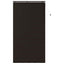 Persienner Mørk Brun 140 x 250 cm 35 mm Massivt Paulownia Træ