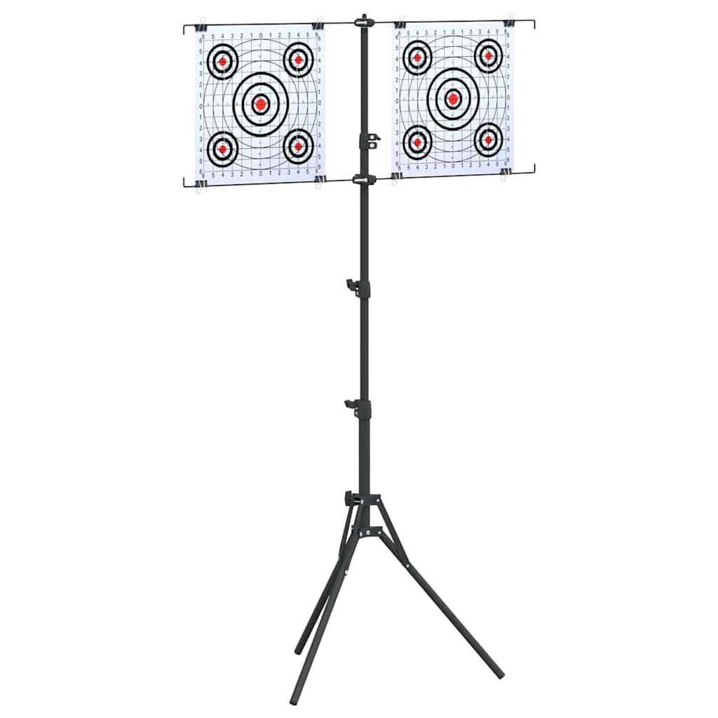 Målstativ Sort og Hvid 82,5 x 51 x 150 cm Metal billede