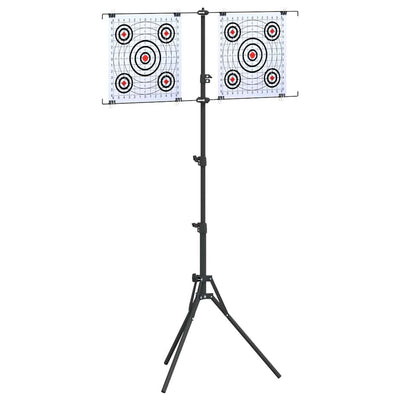 Målstativ Sort og Hvid 82,5 x 51 x 150 cm Metal