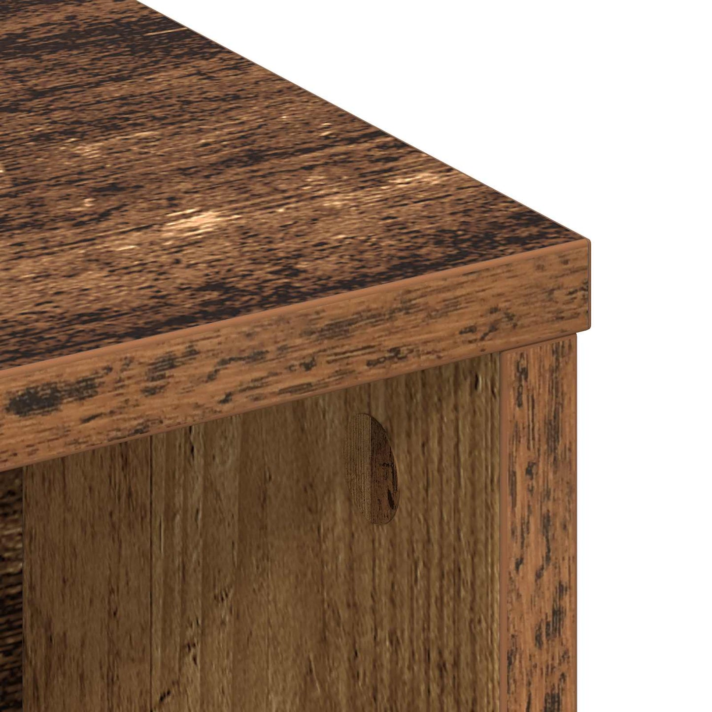 Hovedgærde Skab Gammelt træ 100 x 19 x 103,5 cm Konstrueret træ