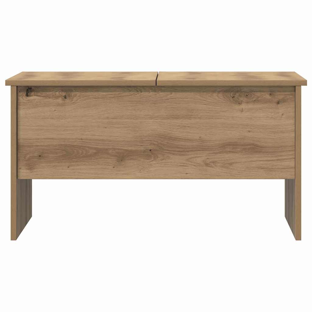 Sofabord Artisan Egetræ 102 x 50,5 x 46,5 cm Konstrueret træ