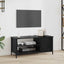TV-skab Sort eg 100 x 40 x 45 cm Konstrueret træ