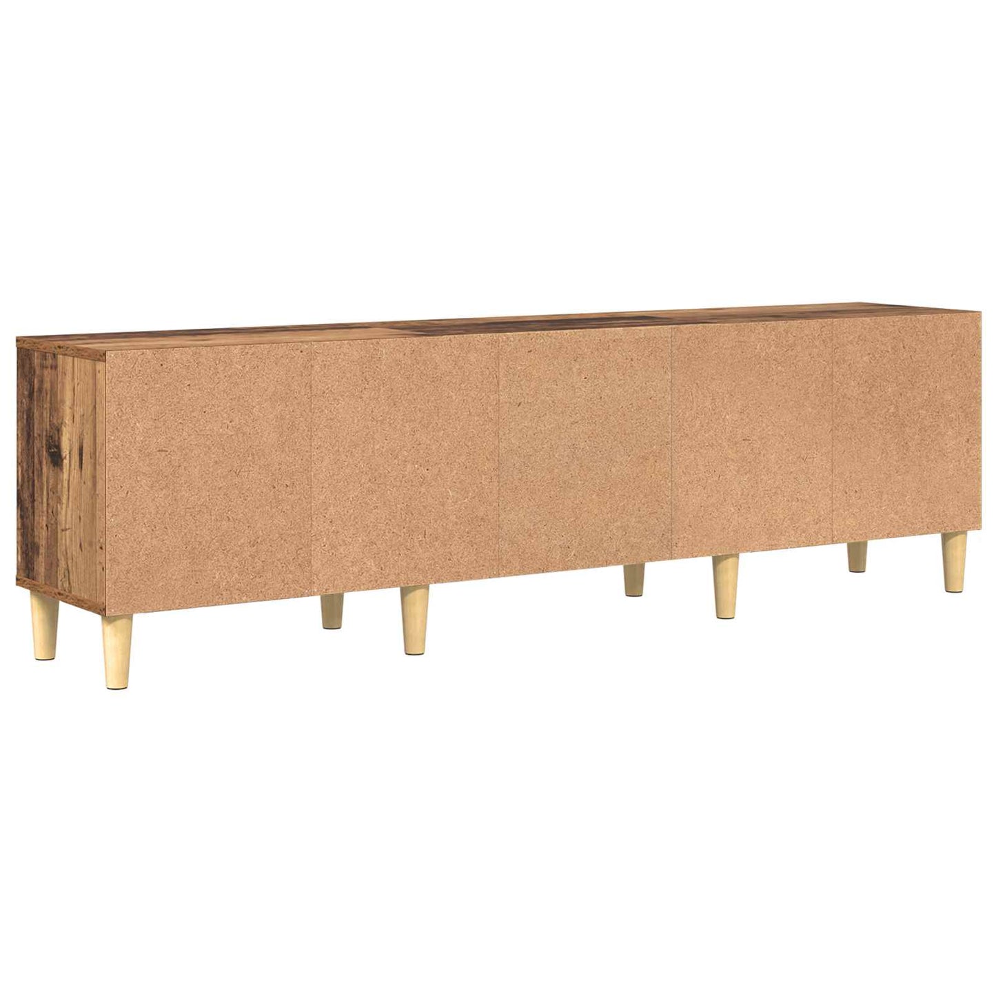 TV-skab med skuffe Gammelt træ 150 x 30 x 45 cm Konstrueret træ