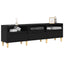 TV-skab 150 x 30 x 45 cm Sort eg Konstrueret træ