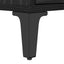 TV-skab Sort eg 150 x 30 x 45 cm Ingeniørt træ og jern